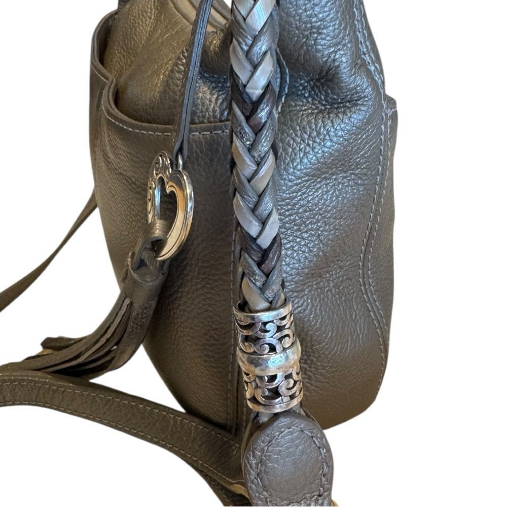 Brighton Baby Barbados Cross Body Cedar Hobo Bag - Picture 5 of 15